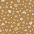 Wachstuch Tischdecke für Weihnachten - Det Sner I Ørkenen, Goldfarben