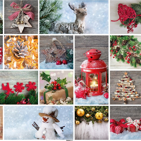 Wachstuch Tischdecke Weihnachten - Weihnachten - Wir schmücken