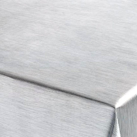 Wachstuch Tischdecke für Weihnachten, einfarbig in Metallic-Silber