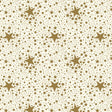 Sternenhimmel - Wachstuch Tischdecke für Weihnachten mit Sternen - Gold, 140 cm