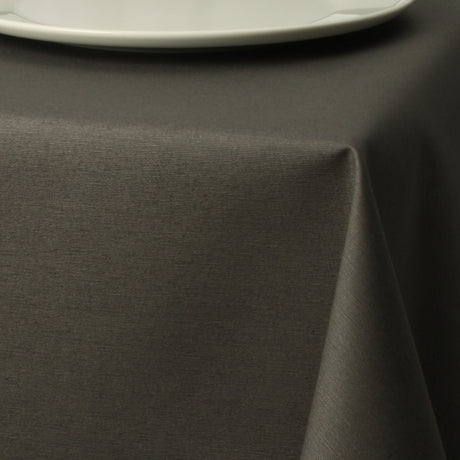 Juna Basic einfarbige abwaschbare Tischdecke – Smoked Pearl