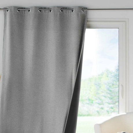 Jupiter Grau – Thermovorhang 140 x 260 cm