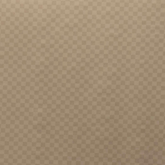 Klassisches Mini-Karo – Wachstuch Tischdecke in Beige