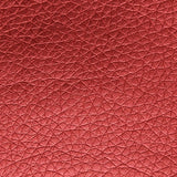 Kunstleder ohne sauber zugeschnittene Kante - Ekokuir Brillant - Kunstleder, 0,8 mm - Rot/Kupfer