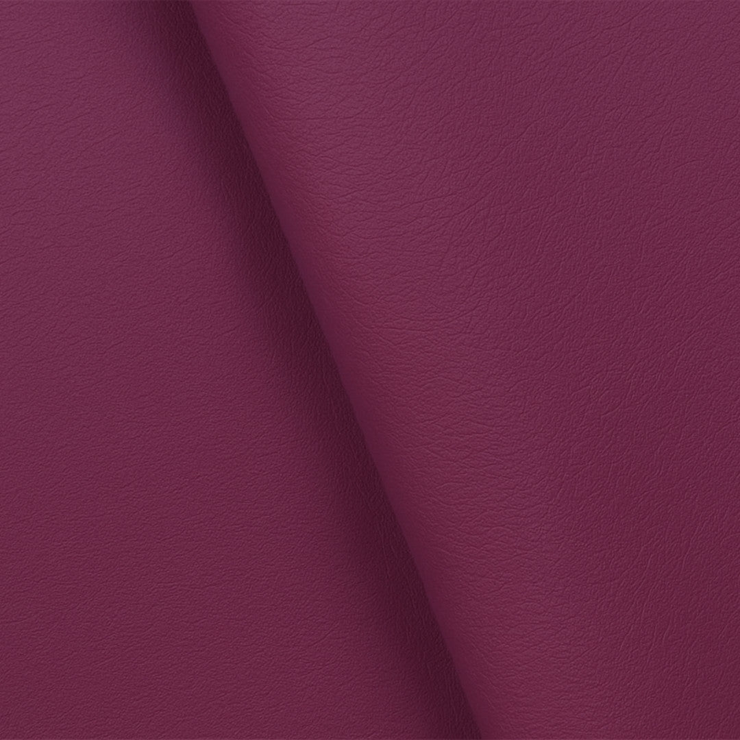 Kunstleder ohne sauber zugeschnittene Kante - Ekokuir Brillant - Kunstleder, 0,8 mm/140 cm - Aubergine