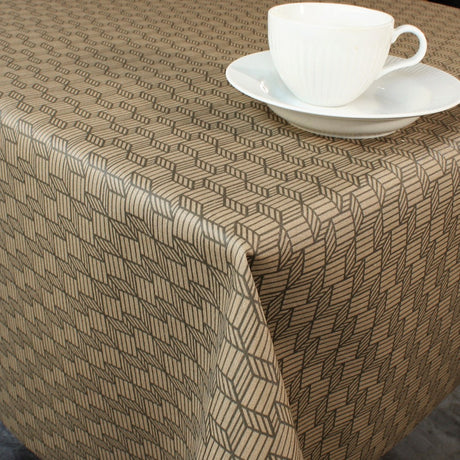 Kupka Cobre, 160 cm breite abwaschbare Tischdecke