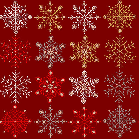 Flake Rouge, Laura Lancelle abwaschbare Tischdecke – Baumwolle mit Lurex, 2 x Acryl und fleckabweisend