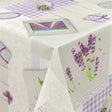 Lavendel Liv, Wachstuch Tischdecke mit leicht geprägter Oberfläche