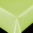Trend Uni Limegrün – einfarbige PVC-freie Wachstuch Tischdecke