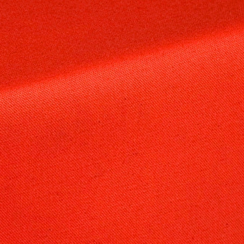 Lino 160 cm – Einfarbige abwaschbare Tischdecke aus Leinen/Baumwolle – Rot