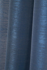Linwood Denim – Transparente Vorhänge 140 x 260 cm, Nahaufnahme