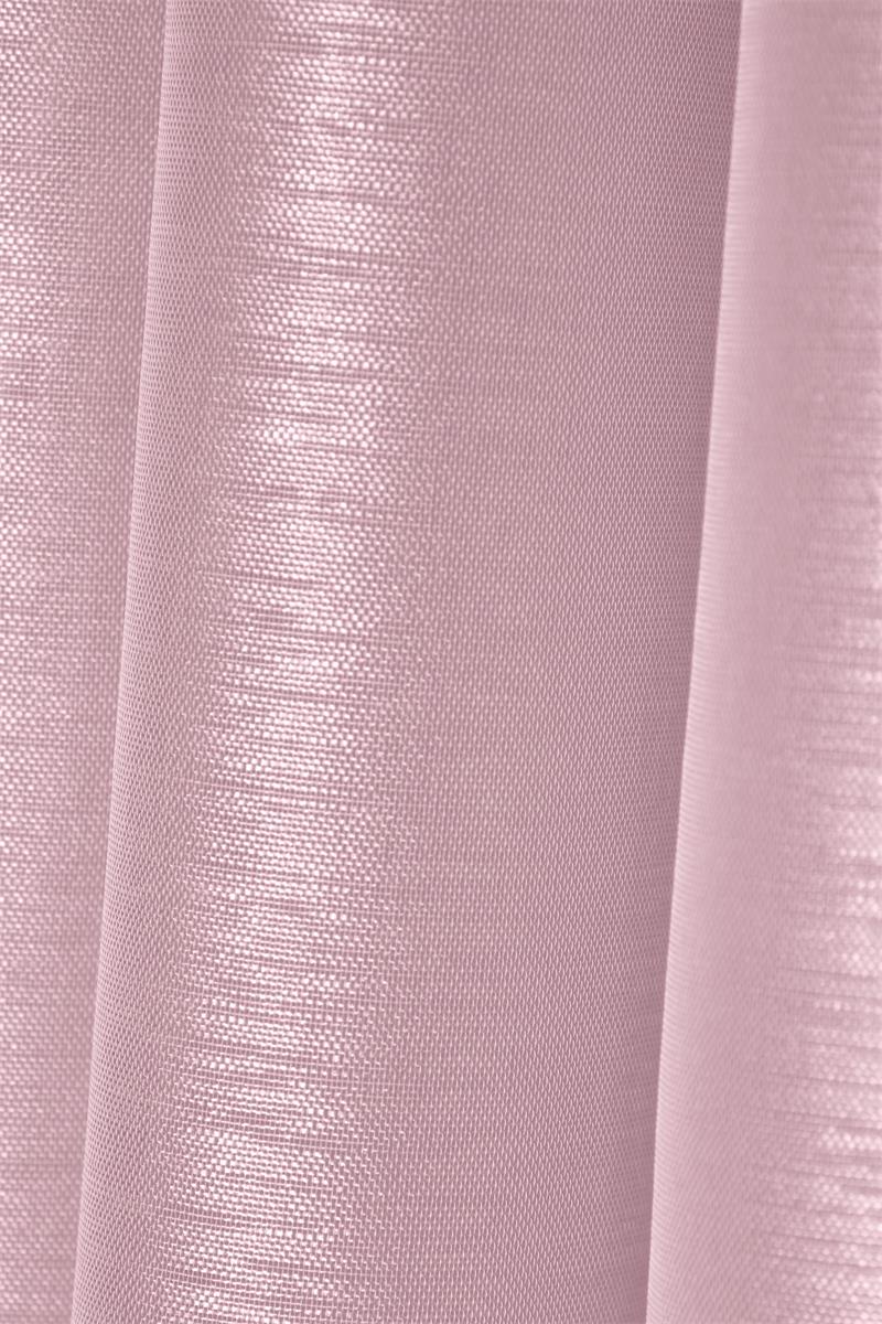 Linwood Rosa – Transparente Vorhänge 140 x 260 cm, Nahaufnahme