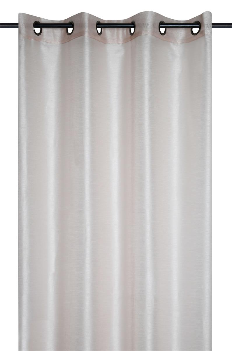 Linwood Offwhite – Transparente Vorhänge 140 x 260 cm, Ambienteaufnahme