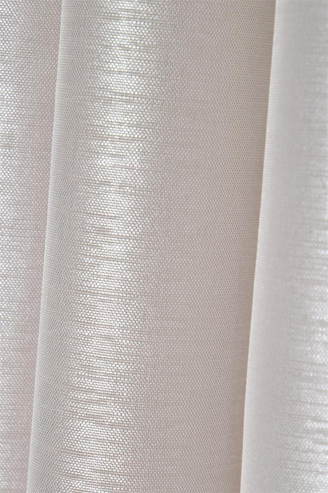 Linwood Offwhite – Transparente Vorhänge 140 x 260 cm, Nahaufnahme