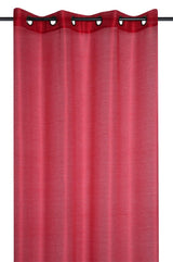 Linwood Rot – Transparente Vorhänge 140 x 260 cm, Ambienteaufnahme