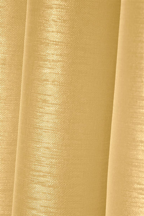 Linwood Senfgelb – Transparente Vorhänge 140 x 260 cm, Nahaufnahme