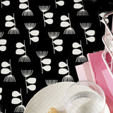 Lola Wachstuch Tischdecke - Little Breeze Onyx