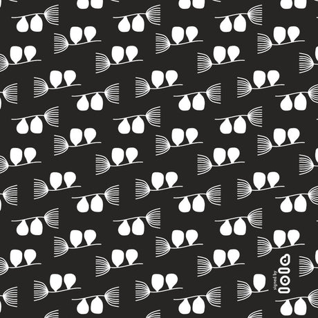 Lola Wachstuch Tischdecke - Little Breeze Onyx