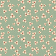 Niwa Green Tea – Lola Wachstuch Tischdecke mit zarten Blumen