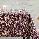 Dakarai Pinot Noir – Lola Wachstuch Tischdecke mit exotischem Ausdruck, Ecke