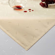 Luxor Weiß Ø 160 cm, runde Damast Tischdecke