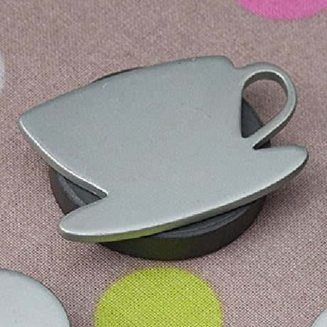 Magnetische Tischdeckenbeschwerer mit Silberbechern – 4er-Set