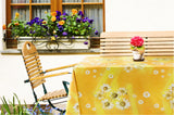 Margeriten im Sonnenschein, Wachstuch Tischdecke in Sommerstimmung