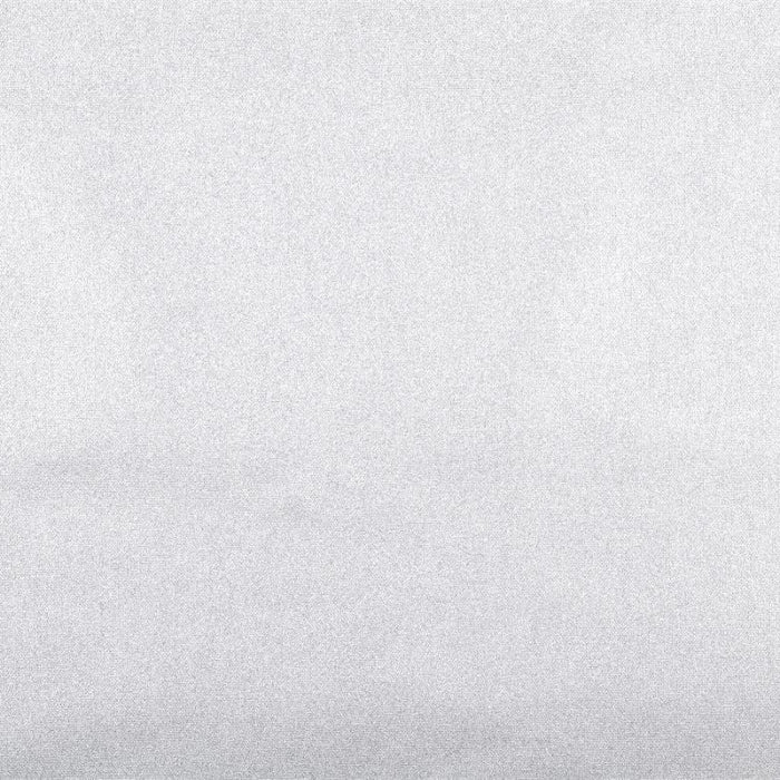 Metal Silber, einfarbige abwaschbare Tischdecke – 155 cm breit
