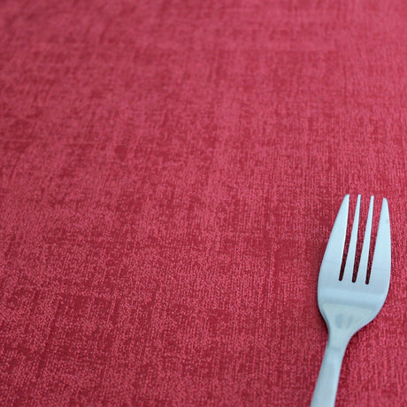 Morillo Luxxus Cherry – jacquardgewebte abwaschbare Tischdecke, 180 cm breit