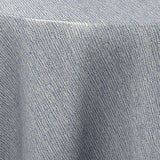 Namaste Denim – 160 cm breite klassische Wachstuch Tischdecke in zeitlosem Design