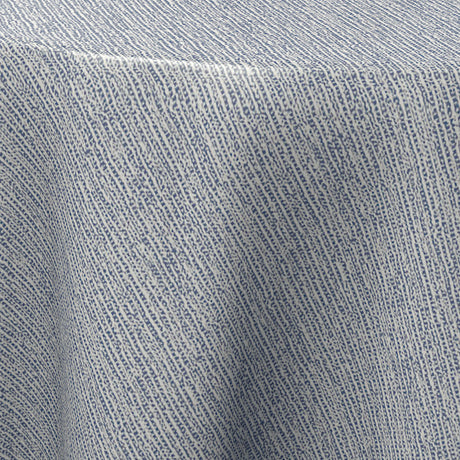Namaste Denim – 160 cm breite klassische Wachstuch Tischdecke in zeitlosem Design