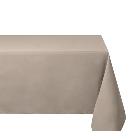 Nelson, einfarbige rechteckige Tischdecke mit Fleckschutz 145 x 300 cm – Leinenfarben