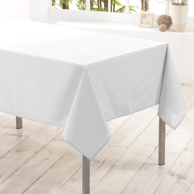 Nelson, einfarbige rechteckige Tischdecke mit Fleckschutz 145 x 240 cm - Weiß