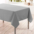 Nelson, einfarbige rechteckige fleckabweisende Tischdecke 145 x 300 cm - Grau