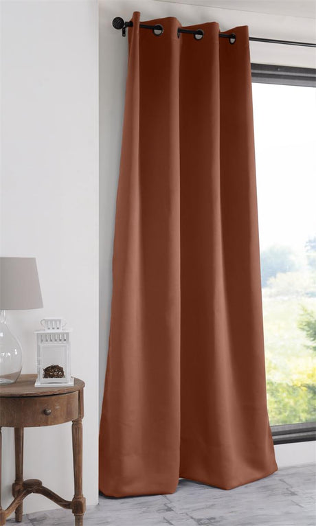 Notte Cognac – Verdunkelungsvorhang 135 x 180 cm