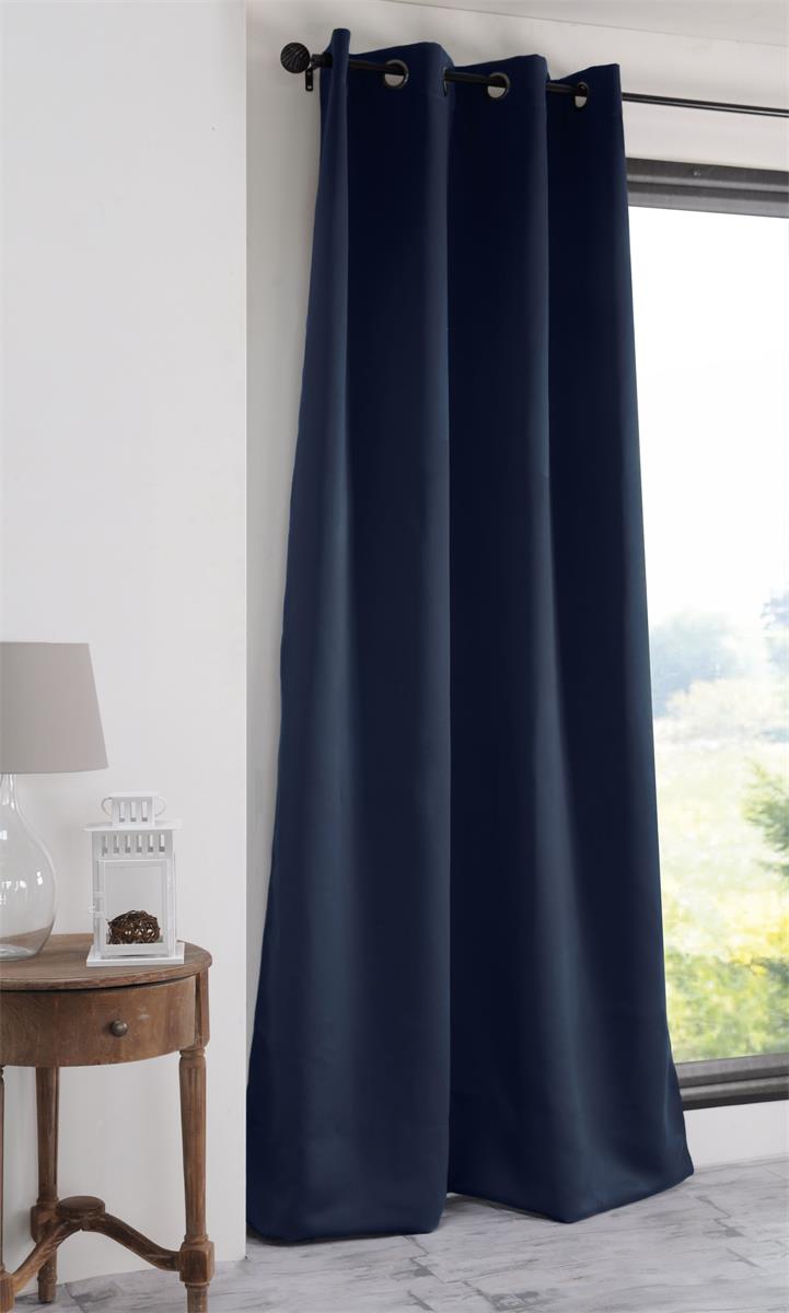 Notte Navy – Verdunkelungsvorhang 135 x 250 cm