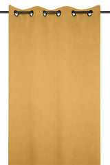 Notte Senfgelb – Verdunkelungsvorhang 135 x 250 cm, Ambienteaufnahme