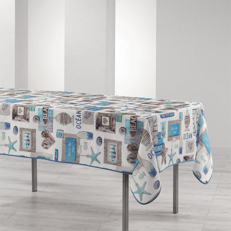 Oceany, Tischdecke mit Fleckschutz - 150 x 240 cm