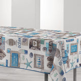 Oceany, Tischdecke mit Fleckschutz - 150 x 240 cm