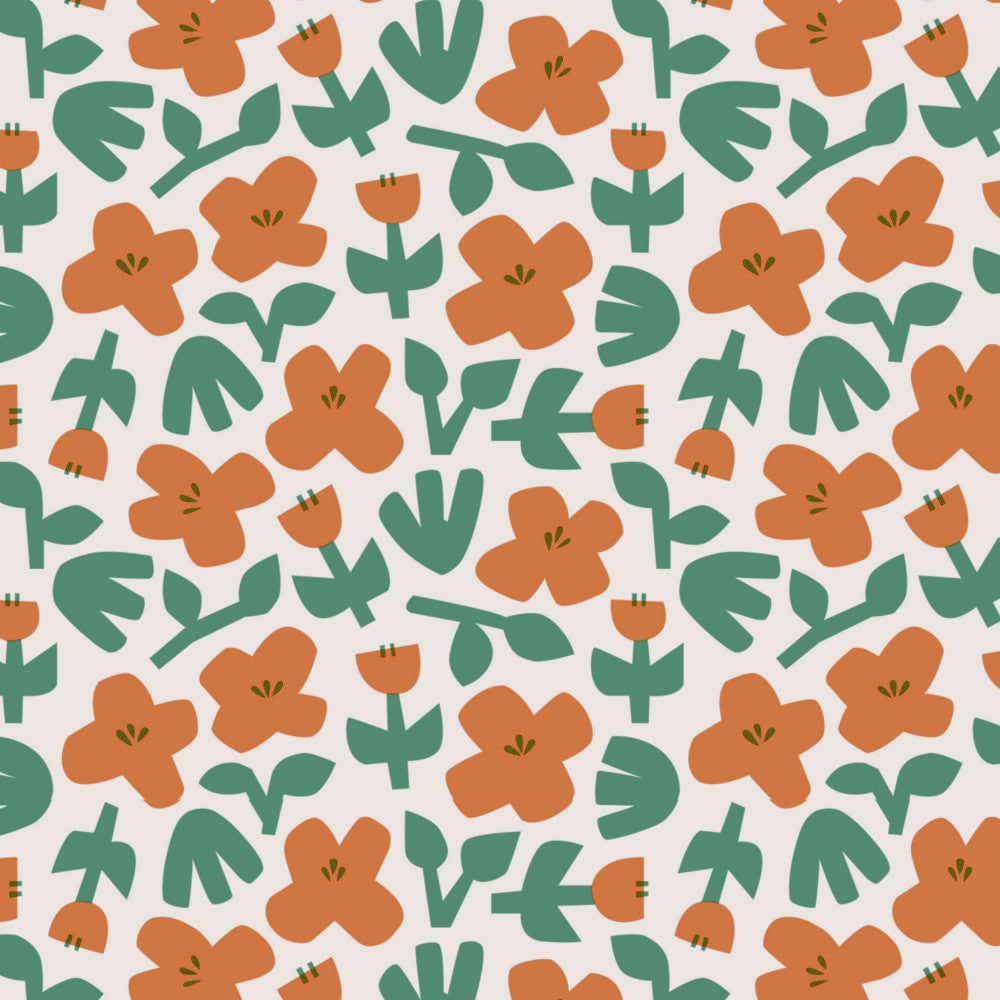 Lola Wachstuch Tischdecke – Oopsie Daisy Pumpkin