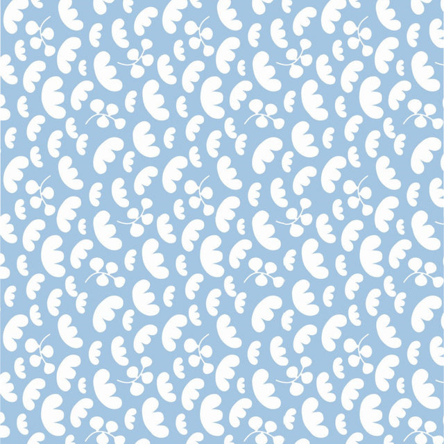 Parachute Baby Blue – Lola Wachstuch Tischdecke mit Fallschirmen