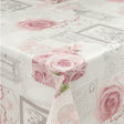 Pink Lady Rose, Wachstuch Tischdecke mit Rosen