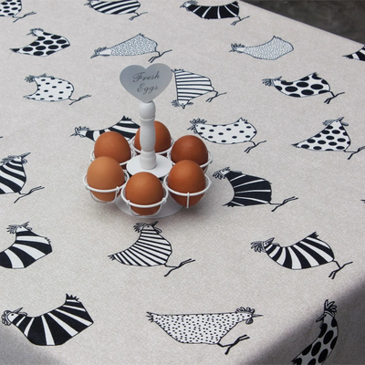 Rego - Runde abwaschbare Tischdecke mit Gummizug, Motiv