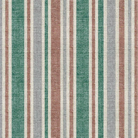 Rustic Stripes - Wachstuch Tischdecke mit rustikalen Streifen in Grün und Natur, Muster