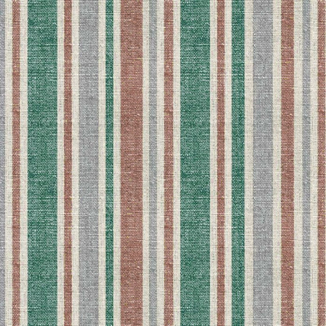 Rustic Stripes - Wachstuch Tischdecke mit rustikalen Streifen in Grün und Natur, Muster