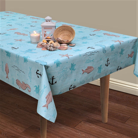 Sailors Lament - Wachstuch Tischdecke mit maritimen Motiven