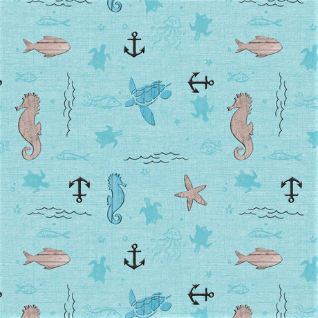 Sailors Lament - Wachstuch Tischdecke mit maritimen Motiven