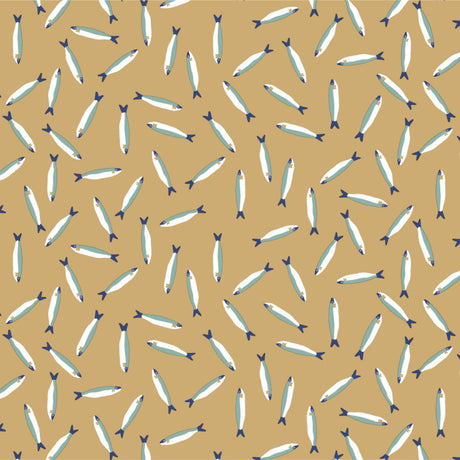 Lola Wachstuch Tischdecke - Sardinha Peanut