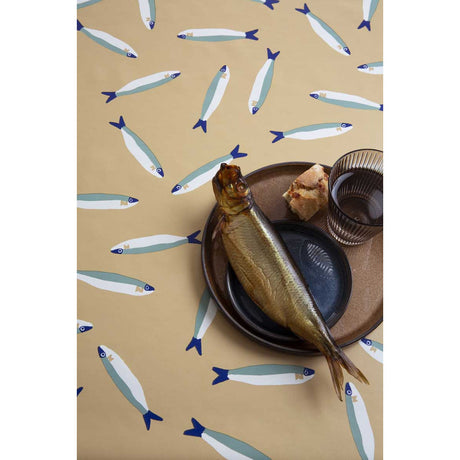 Lola Wachstuch Tischdecke - Sardinha Peanut