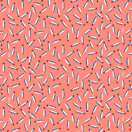 Lola Wachstuch Tischdecke - Sardinha Tangerine